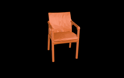 silla 7 silla 7 silla silla modelo miniatura muebles 3d print model - Mito3D