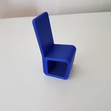 Stuhl einzigen Zeile home design von 3d-druckbaren Objekten etwas entwerfen, 3d-drucken gedruckten 3d-Objekt minimalistischer freecad Stuhl-design-Ideen 3d-Modell allvisuals4u freecad-017 3 d druckbare 3d print model - Mito3D