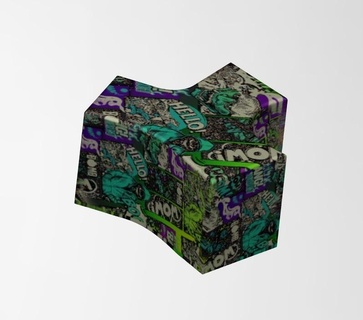 cadeira ficar pé tabela criado mudo poste amarração imprimível cubo quadrado vazio 3d print model - Mito3D