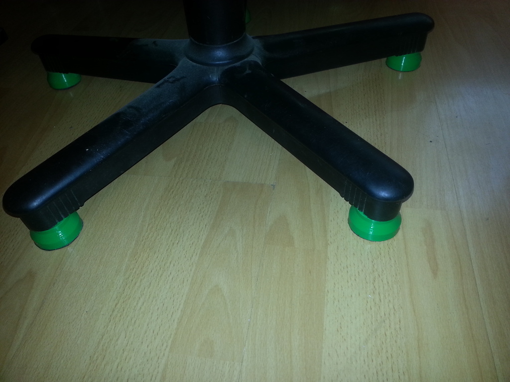 sandalye tekerlek değiştirme ayak parçalar 3D print model - Mito3D