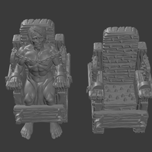 chairs torture tabletop terrain roleplay pathfinder dungeons and dragons games miniatures 28mm 3d print model - Mito3D