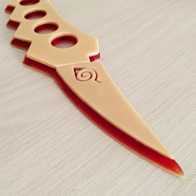 chakra lama naruto arte ninja arma coltello resina Stampa 3d print model - Mito3D