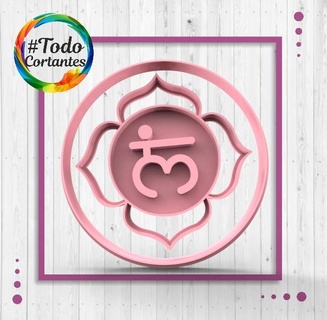 çakra kesici ev yoga hamsa hayat fatima Ganesha el om Buda lotus kesme kurabiye havuç işaretleyici mühür kabartma pul 3d print model - Mito3D