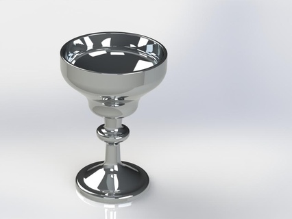 chalice grail drinking cup b Home glass drink food 3d print model - Mito3D