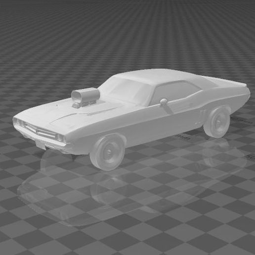 desafiador carro 3D print model - Mito3D
