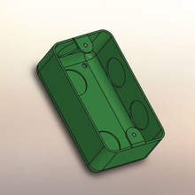 Villetta elettrico scatola elettricità elettricisti attrezzo sciacquone 3d print model - Mito3D
