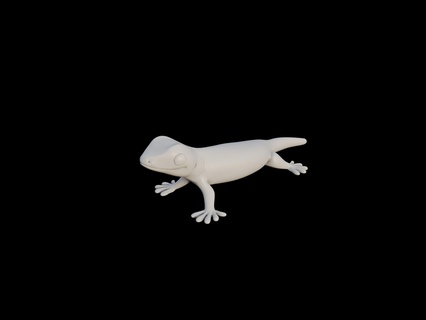 chamaeleonidae reptile animals toys keycaps 3d print model - Mito3D