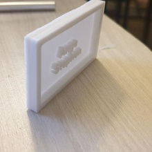 chamber door plate home room bed baby 3d print model - Mito3D