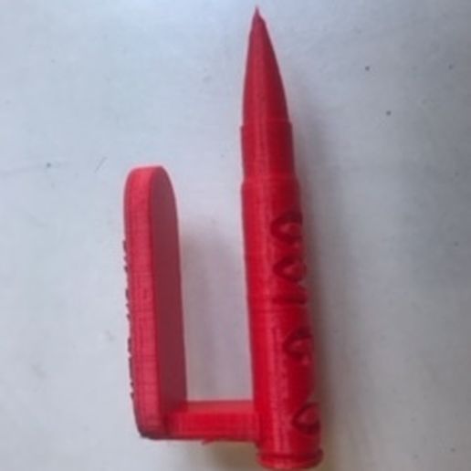 Kammer Indikator cal 857jrs Gadget Jagd Waffe Schießen Gewehr geschlagen entfernen Arm 3D print model - Mito3D