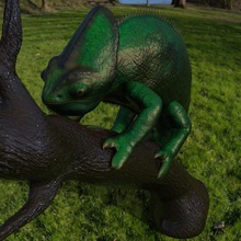 chameleon art digital 3d characters creatures product design collections stl statue modelling sculpture 3d print model - Mito3D