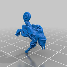 chameleon assassin proxy miniatures seraphon games 3d print model - Mito3D