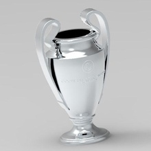 champions ligue art trophée tasse champion football 3d print model - Mito3D
