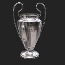 champions league cup 3d print model - Mito3D