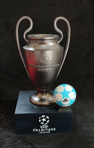 champions league cup ball 3d print model - Mito3D