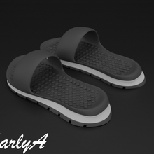 sandálias dedo giro flops la Chancla sapatos chinelo zapatos moda 3d print model - Mito3D