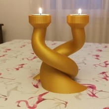 chandelier - candlestick 3d print model - Mito3D