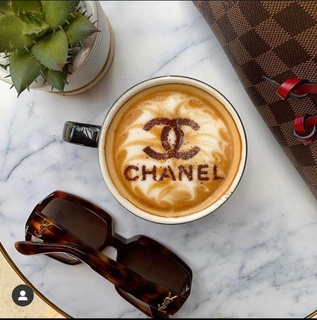 Chanel Kahve şablon el araçlar kendin yap 3d print model - Mito3D