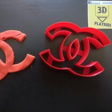 chanel cookie-cutter home 3d print model - Mito3D