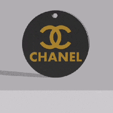 chanel keychain fashion gucci prada key ring accessories brand camilo 3d print model - Mito3D
