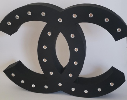 Chanel logo déco coco 3d print model - Mito3D