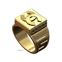 chanel logo greek key signet ring size 10 3d print model jewelry meandre printable silver gold versace chunky bling large square 3d print model - Mito3D
