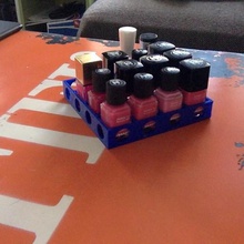 chanel nail polish holder home nails organization 3d print model - Mito3D