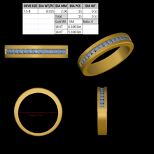 chanel configuración de anillo la joyería 3d print model - Mito3D