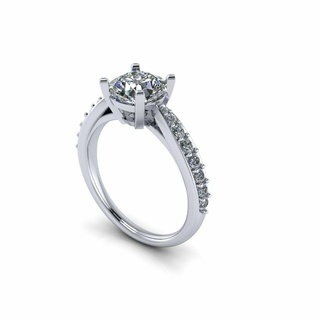 canal ensemble diamant bague r1 bracelet solitaire bijoux moine Budha or argent engagement mariage goujat imprimable 3d pendentif boucle d'oreille bébé 3d print model - Mito3D