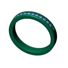 Kanal einstellen Ring Schmuck stl klassisch 3d print model - Mito3D