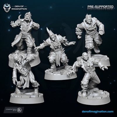 chaos peste marcheurs jeu démon garde mort mutant muté abomination frayer pourriture flétrissement persistance variole 3d print model - Mito3D