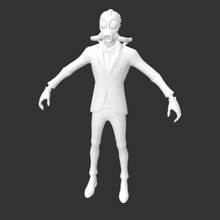 caos agente de fortnite jogo jogar espaço brinquedo alien a figura 3d print model - Mito3D