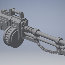 caos cañón automático 3d print model - Mito3D
