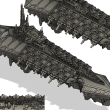 chaos cruiser slim supported 3d print model - Mito3D