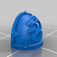 chaos hydra Schulter pad warhammer 40k hobby 3d print model - Mito3D