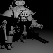 chaos knight questor traitoris 3d print model - Mito3D