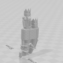 chaos knight exhaust 3d print model - Mito3D