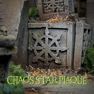 chaos plaque Art celtic bases basing terrain pillar scatter skull window castle 3d print model - Mito3D