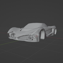 caos supercar 3d print model - Mito3D