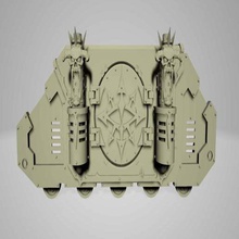 chaos transport side armour game toy accessories warhammer 40k 40000 warhammer40k vehicle sons horus rhino legion heresy deimos pattern conversion kit space marines black 3d print model - Mito3D