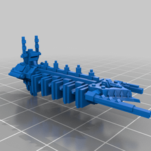 kaos Ulaşım savaş filosu gotik bfg bfh hobi 3d print model - Mito3D