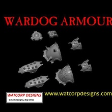 chaos chien guerre armure Jeu jeux warhammer40k warhammer40000 miniatures Chevalier 3d print model - Mito3D
