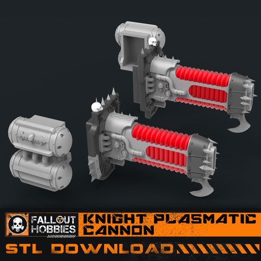 chaotic warmachine plasmatic cannon 3D print model - Mito3D