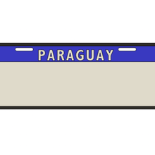 piatto paraguaiano Mercosur 3d print model - Mito3D