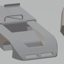 chaparral 2j imprimable corps de la voiture jeu fente le système scalextric sport shell rc radio surveillance tamiya miniz 1-10 1-32 1-18 1-24 3d print model - Mito3D