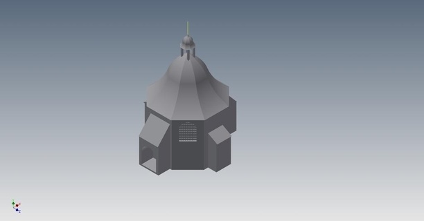 şapel ulrichskapelle Klein kilise binalar yapılar mimari ev 3d print model - Mito3D
