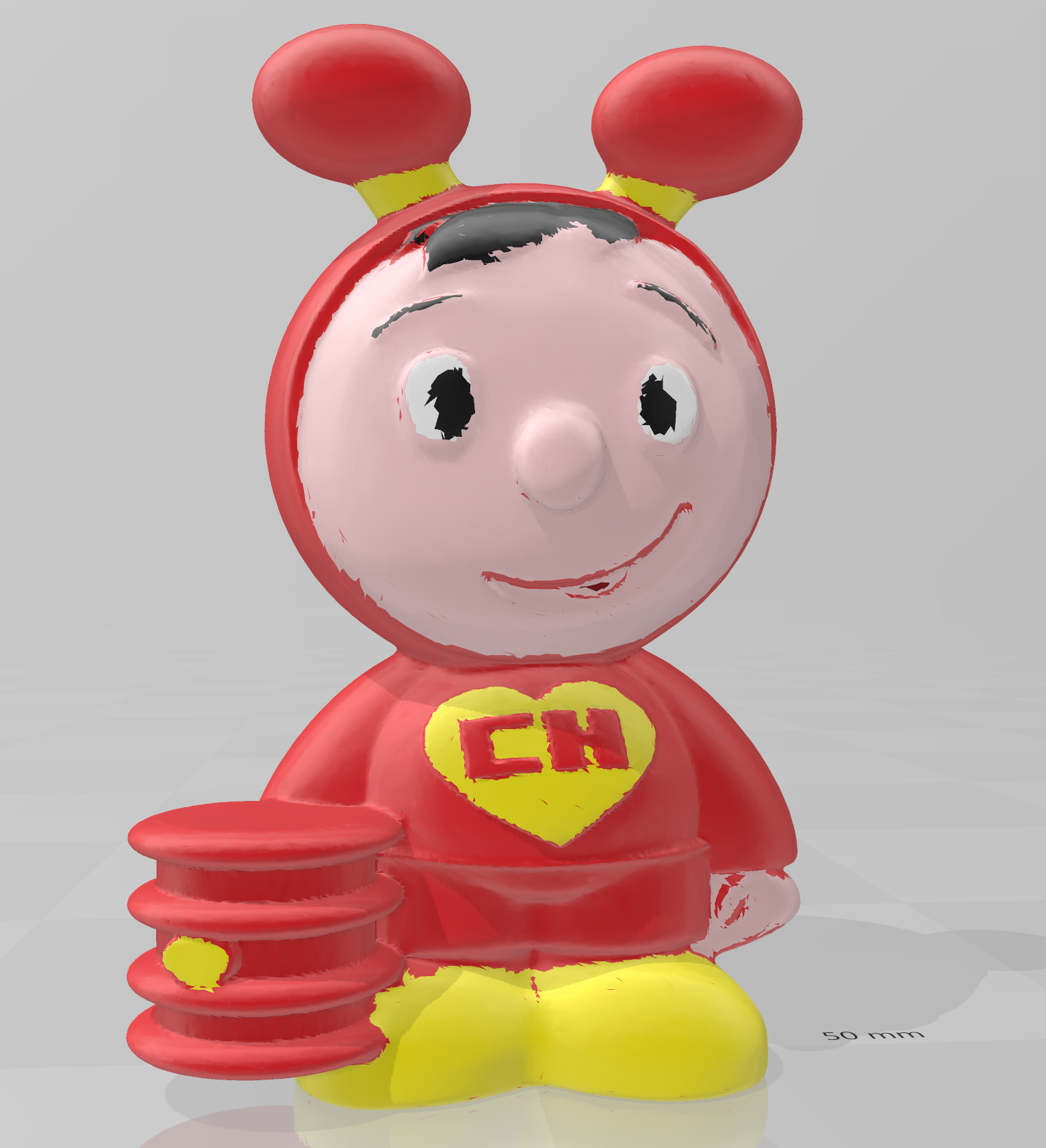 Chapulin Colorado fofa 3D print model - Mito3D