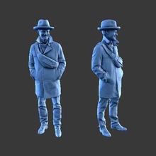 character man figure a71 art human minifigure body people 3d print model - Mito3D
