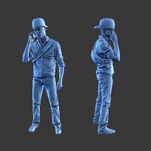 personagem homem figura a79 arte humano minifigura corpo 3d print model - Mito3D