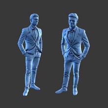 personagem homem figura a97 arte humano minifigura corpo 3d print model - Mito3D