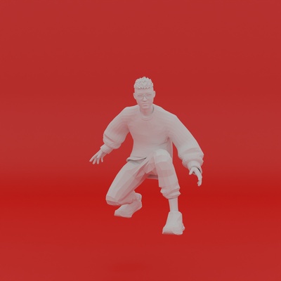 personagem pose brinquedo homem miniatura figura 052 arte humano mulher 3dprint 3d print model - Mito3D